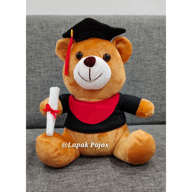 Boneka Wisuda karakter Lucu Yelvo halus