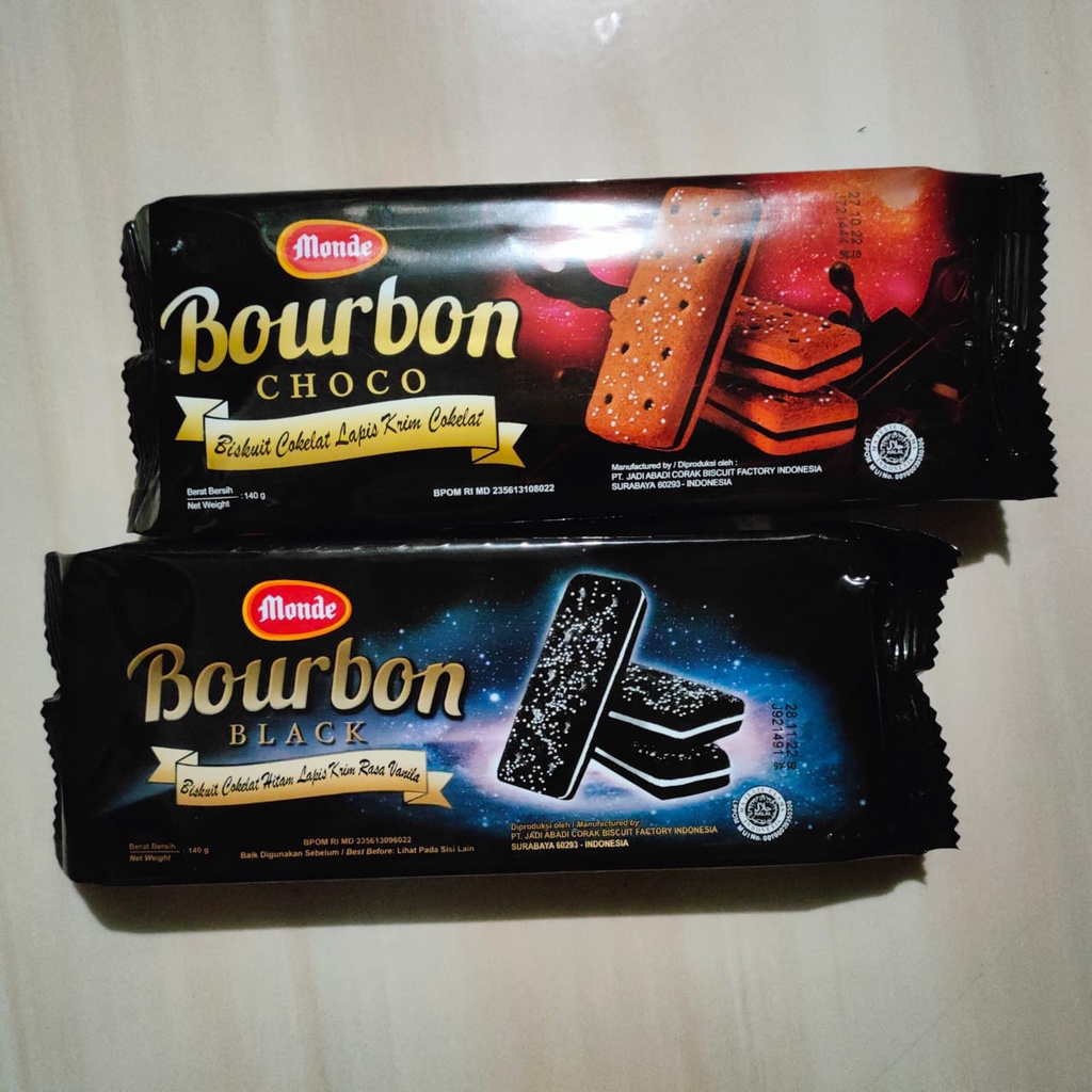 

Monde Bourbon Choco / Black 140gr