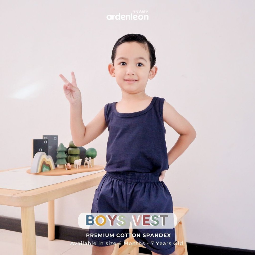 Ardenleon Boys Vest // Kaos Singlet Anak Boy