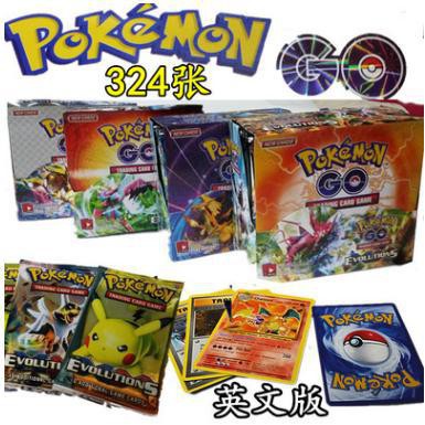 Import 324pcs TAKARA TOMY Pet Pokemon Cards 2019 The Newest Pokemon English Card  The Toy of