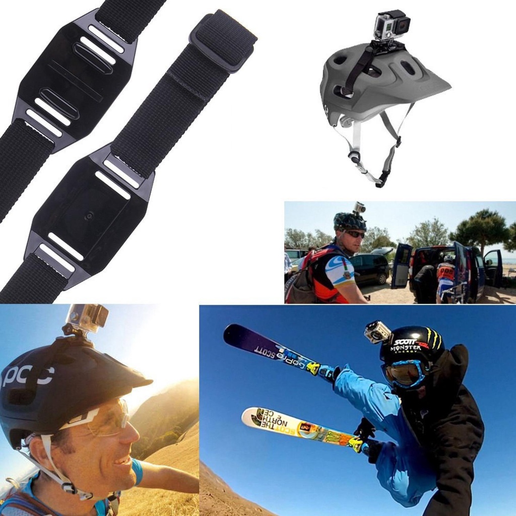 Helmet Strap Mount for Xiaomi Yi / Xiaomi Yi 2 4K / GoPro - GP04