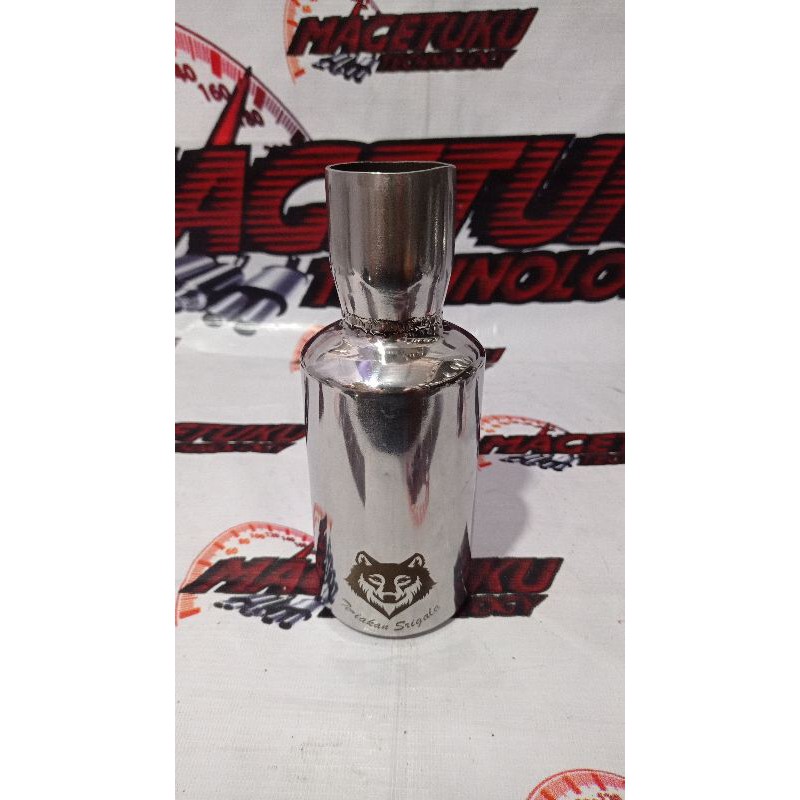 Knalpot SERIGALA Bensin Mobil Avanza Grand max Luxio Carry Espas Futura Kijang Mega Cary Sigra Apv X