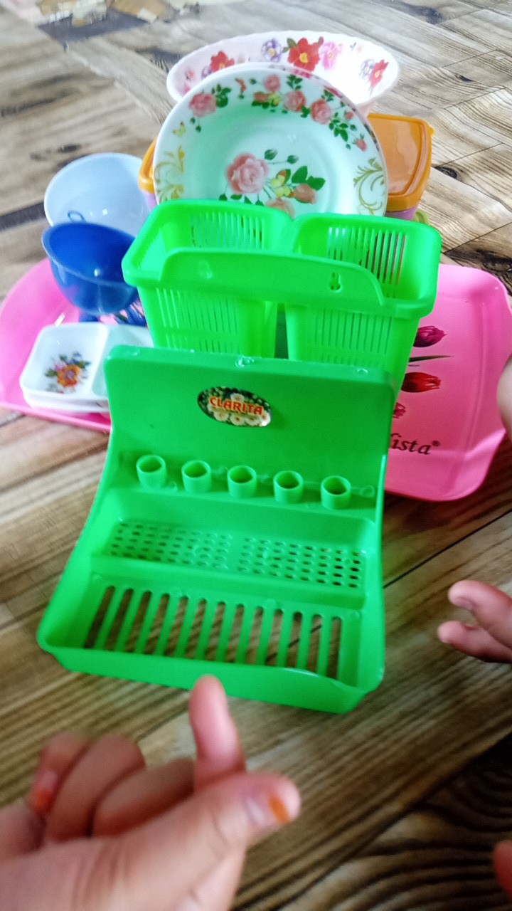 Mangkok Melamine Motif Bunga