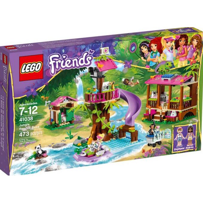 LEGO 41038 FRIENDS Jungle Rescue Base