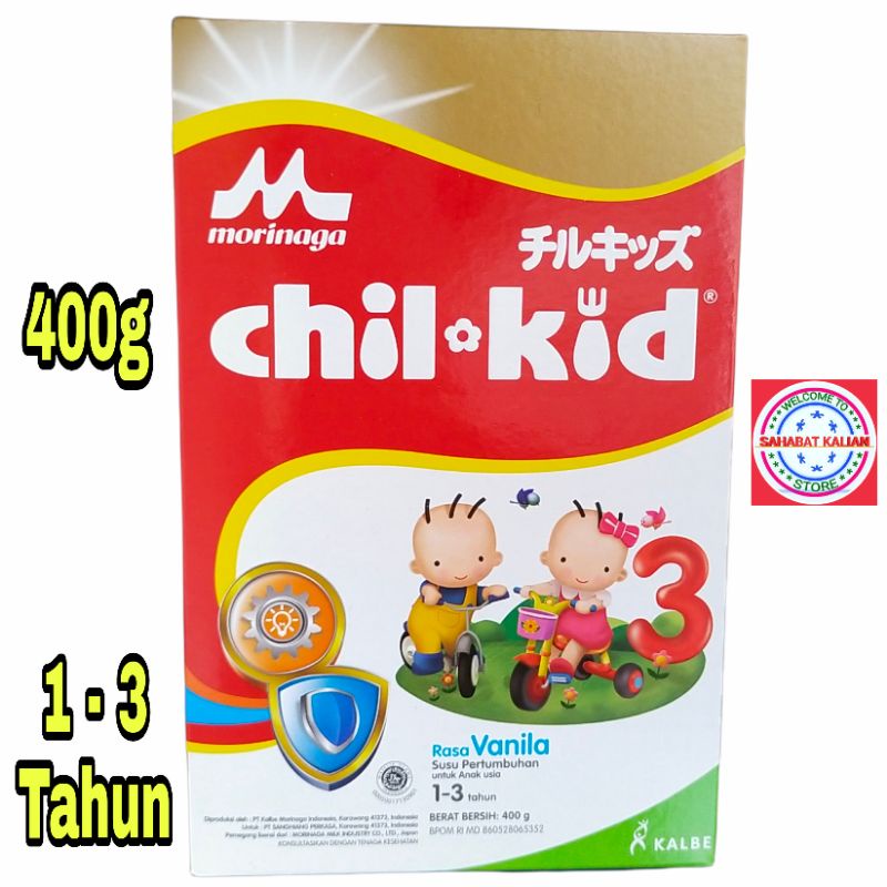 Chil Kid Gold Vanila  400gram Usia 1 - 3 Tahun