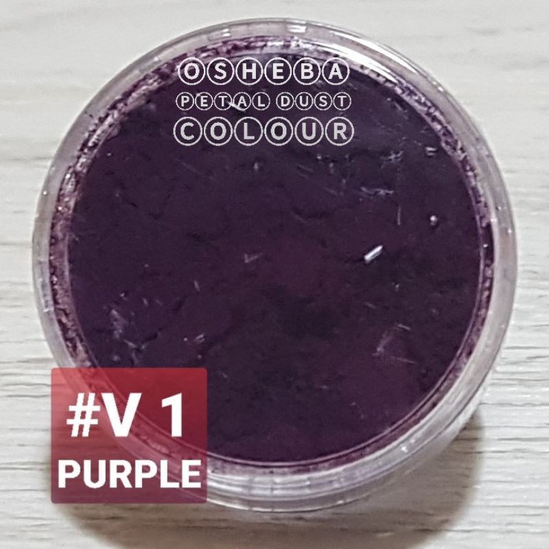 

Osheba petal dust khusus gumpaste warna purple
