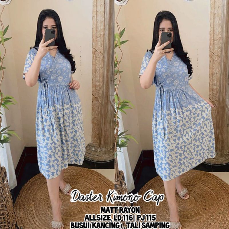 DASTER KARAKTER LUCU TERLARIS BU TEJO DASTER SIMBOK VIRAL SIZE JUMBO BAHAN RAYON / SANTUNG HALUS