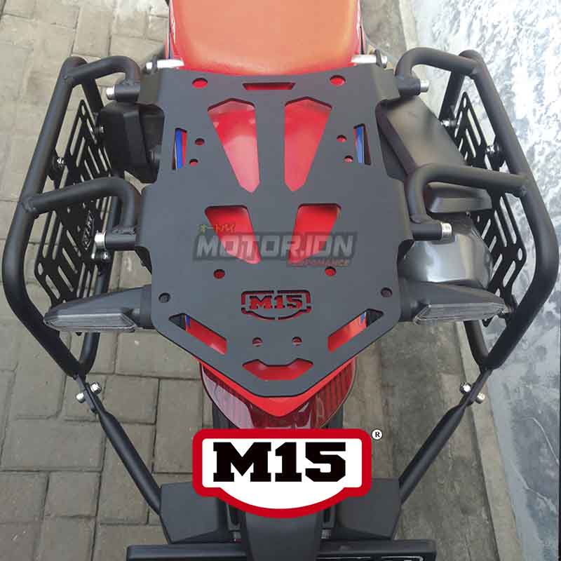 Rak atas Top Rack Honda CRF Rally 250 2021 - 2023 Hitam