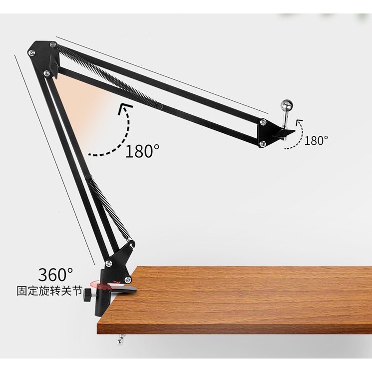 Holder Smartphone Model Boom Arm Table Lazypod Stand