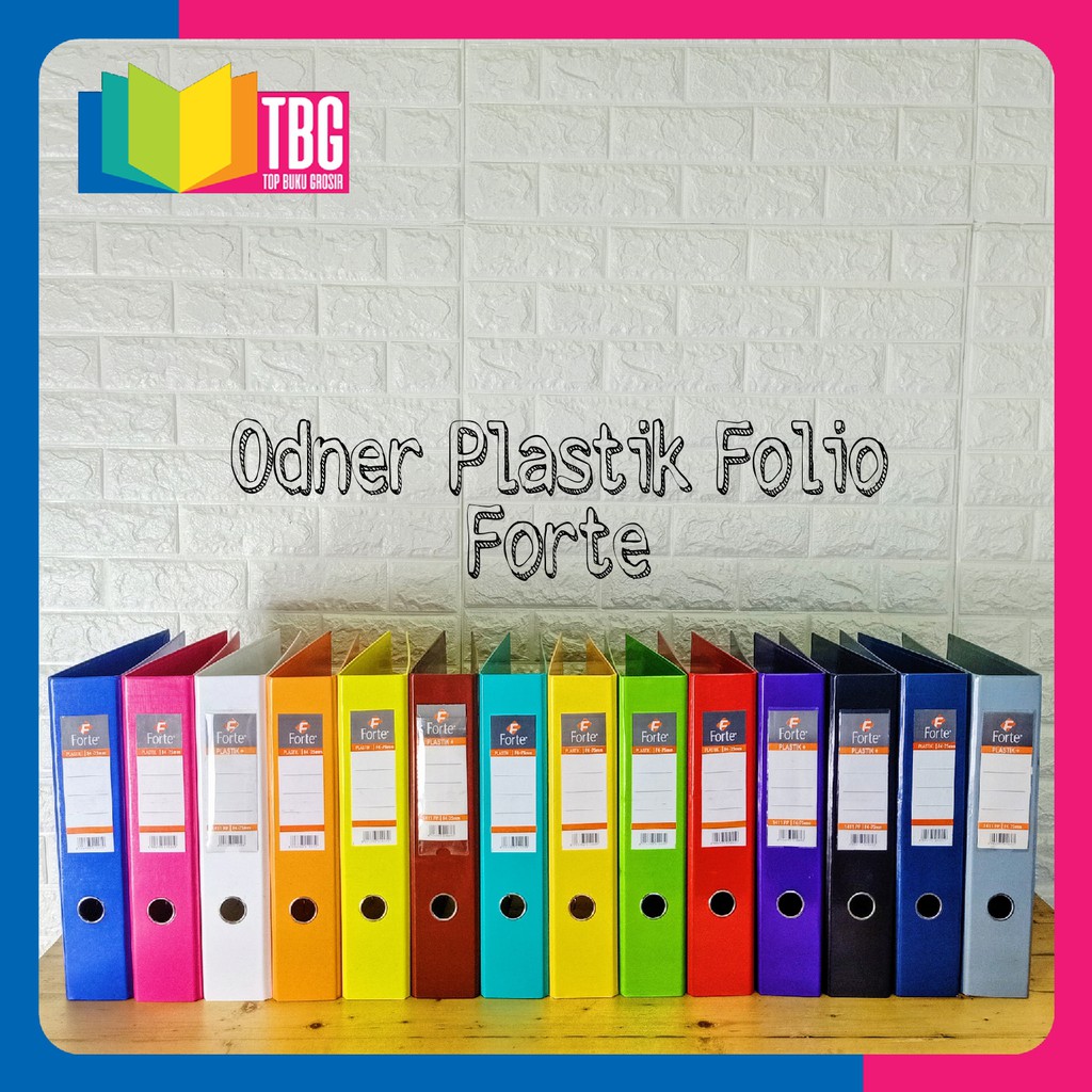 

1 PCS ODNER PLASTIK PVC FOLIO FORTE / FILE ORGANIZER