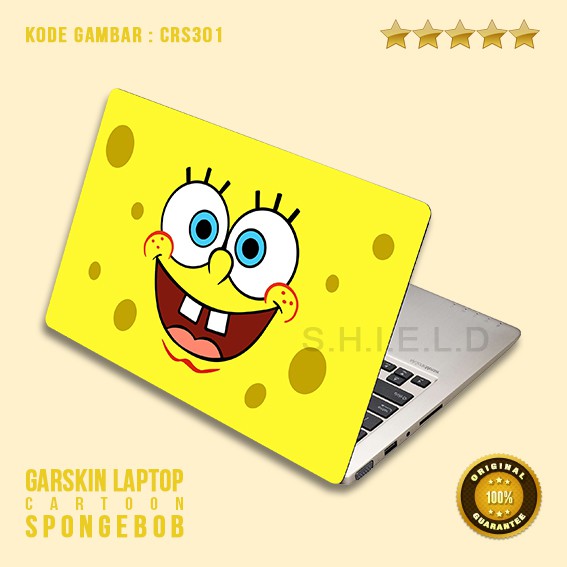 Garskin / Skin / Cover / Stiker Laptop - Cr Spongebob 1