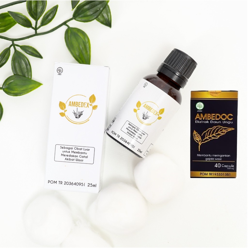 Paket Pereda Sakit Ambeien - Ambedoc Ambedex
