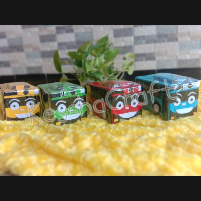 Celengan anak murah, motif karakter tayo,mcguen,ember