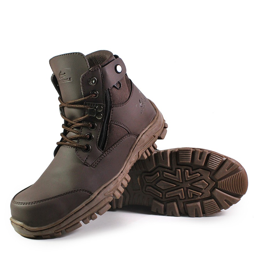 BISA COD-Sepatu pria Sepatu Gunung Sepatu Crocodile Jointer Adventure Trekking/Hiking/Outdoor