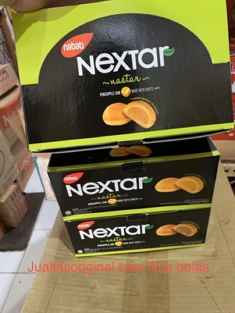 Nabati Nextar Nanas Pineapple Box isi 10 pcs