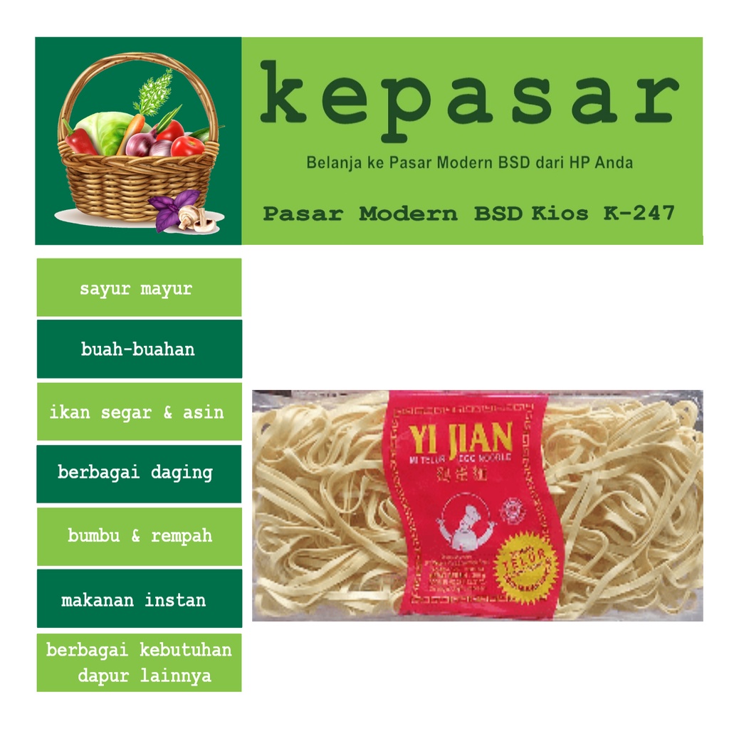 

Mie Telur YI JIAN