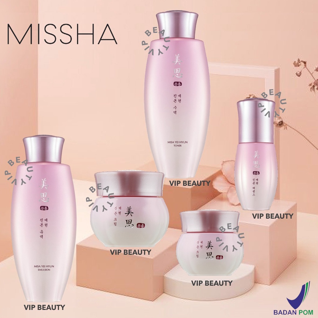 MISSHA Misa Yei Hyun Series - Toner | Emulsion | Essence | Cream | Eye Cream