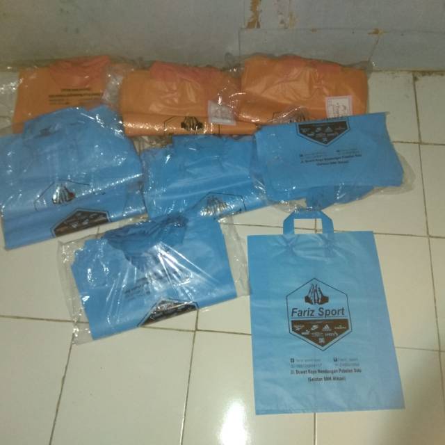 

Plastik shoping bag 35*45 sablon satu warna