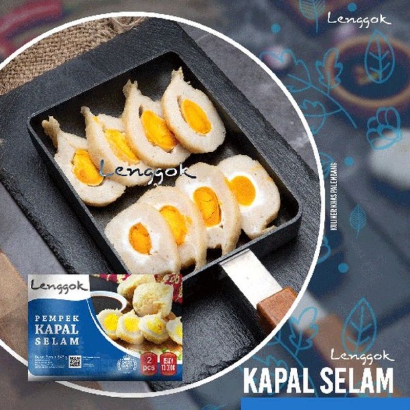 

Pempek Lenggok Kapal Selam vacum isi 2