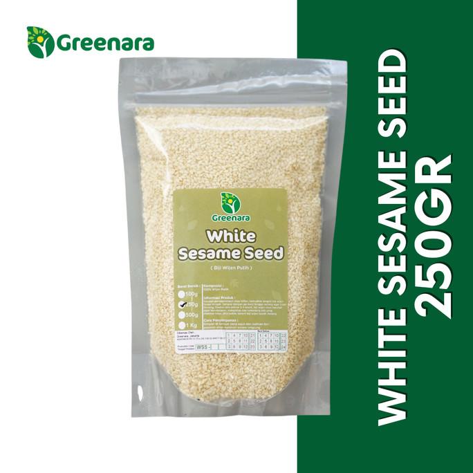

TERMURAH Wijen Putih / White Sesame Seed 250gr AP022