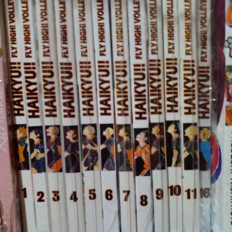 KOMIK HAIKYU PRELOVED SECOND ANIME HAIKYUU HQ SET