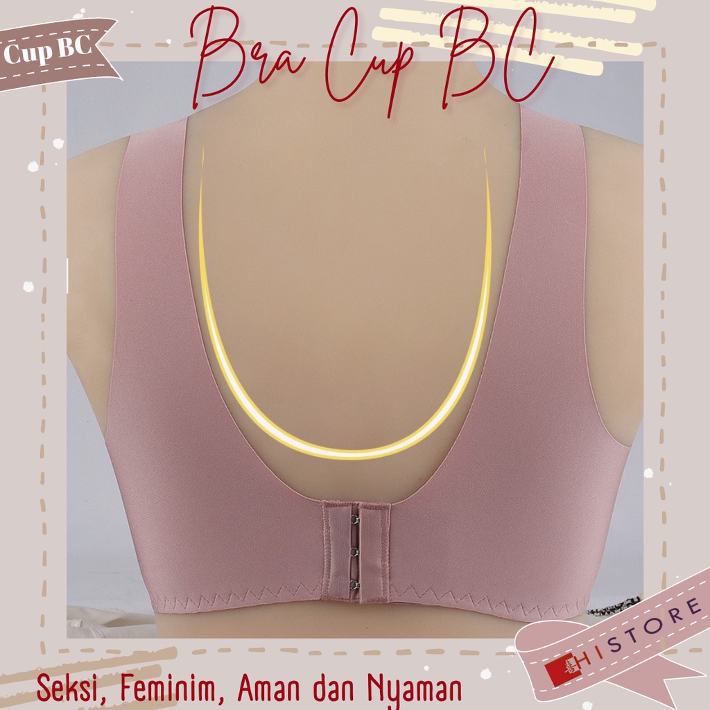 [HI] Bra BH Fashion Wanita Cup 3/4BC Bra wanita Premium BH Busa Tipis Tanpa Kawat Sangat Nyaman 927