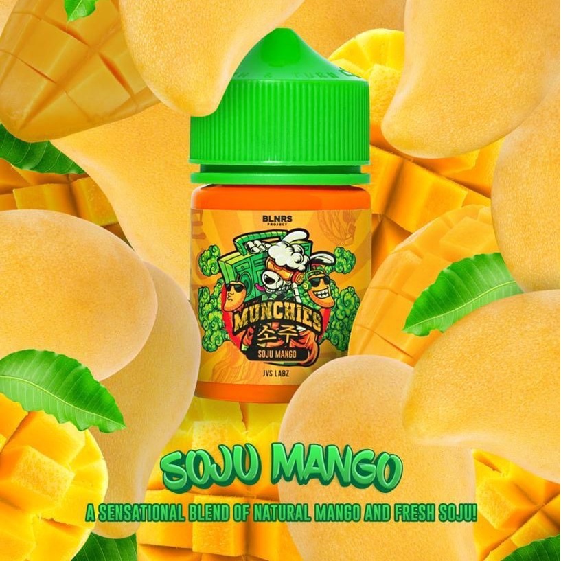 MUNCHIES V4 SOJU MANGO 60ML