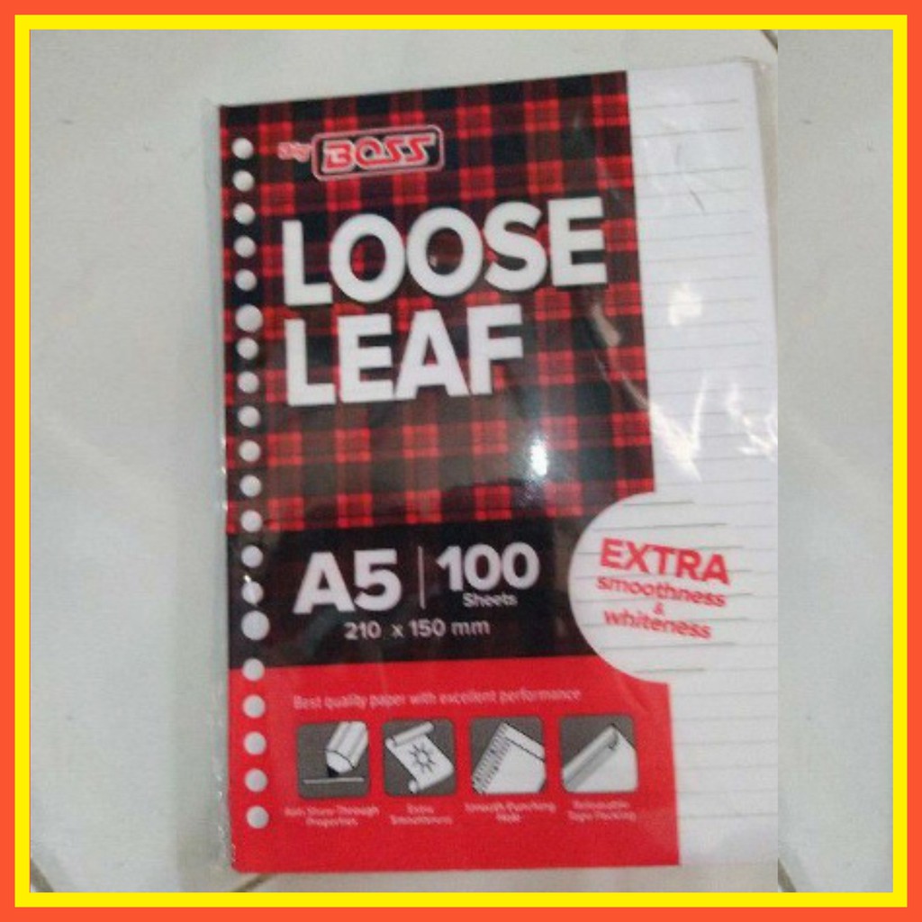 

LOOSE LEAF A5 ISI 100 / ISI BINDER