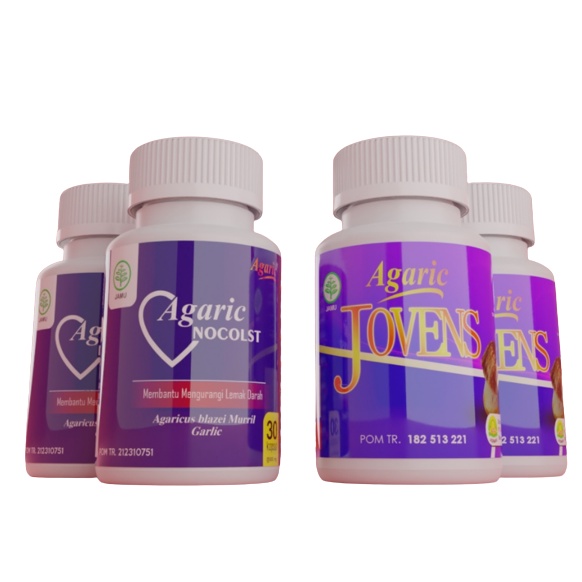AGARIC - 2 Jovens 2 Nocolst | Jamur Dewa untuk Kista, Miom, Kanker, Kolesterol & Diabetes