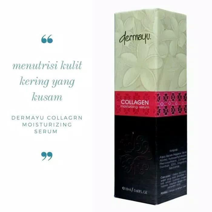 [COD] Dermayu Serum Collagen Moisturizing Mengencangkan &amp; Mencerahkan Kulit Wajah dalam 7 Hari BPOM