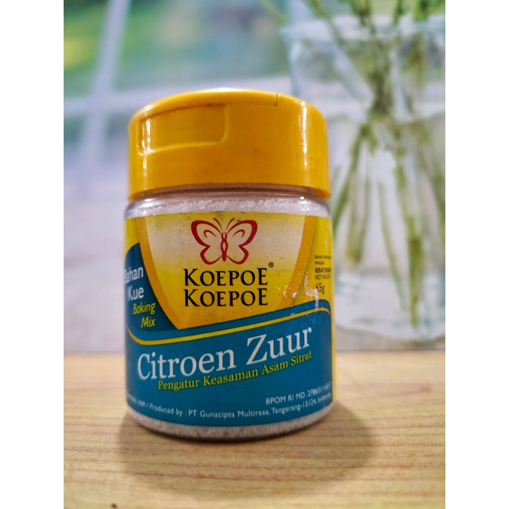 

Citroen Zuur Koepoe Koepoe 65gr