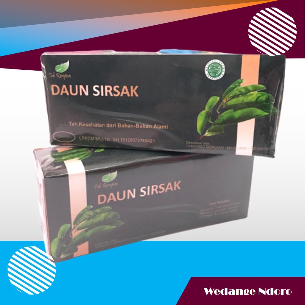 

Teh Celup Daun Sirsak Rempon Herbal Isi 20