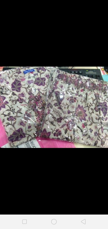 Sarimbit! Batik Couple Rok Plisket Dan Kemeja Batik Pria / Couple Plisket Kebaya Dan Kemeja Batik