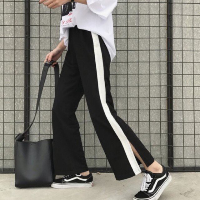 IN LIST TRACK PANTS SCUBA LIST PUTIH