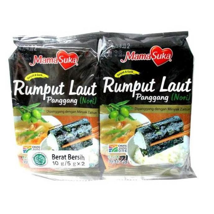 

Nori Mama Suka Rumput Laut Panggang 2x4.5g X 5 Pack