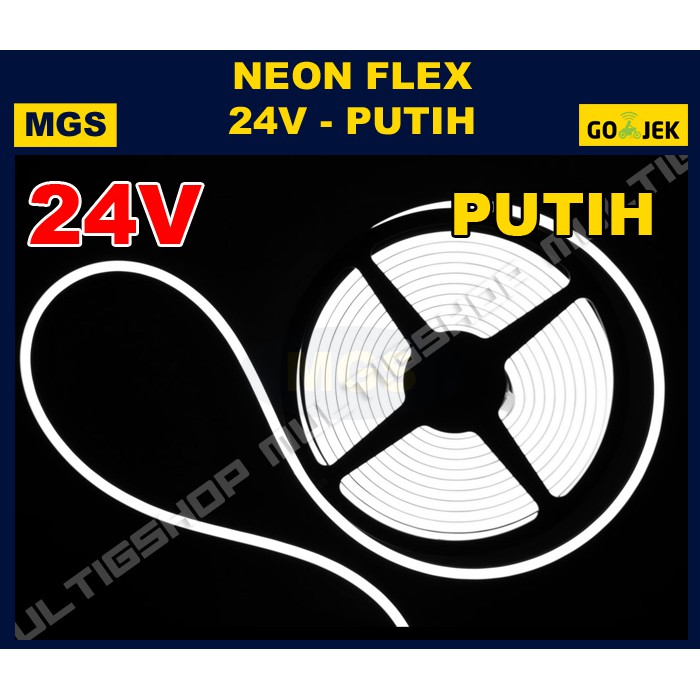 Neon Flex 24v - Putih