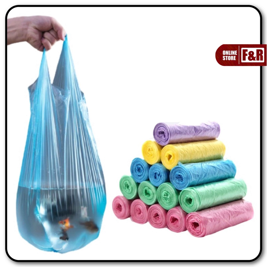 Kantong Plastik Sampah Roll Gulungan Perlengkapan Rumah Tangga Kresek Sampah Size 46x60 = Isi 20 Pcs