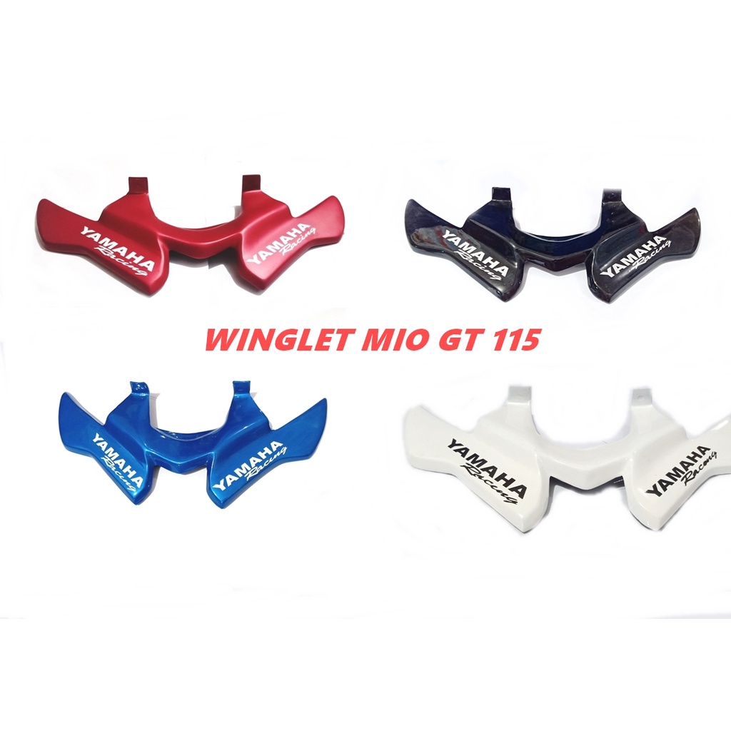 WINGLET MIO GT 115 WINGLET SAYAP VARIASI DEPAN MIO GT 115 WINGLET MIO GT LAMA 115CC