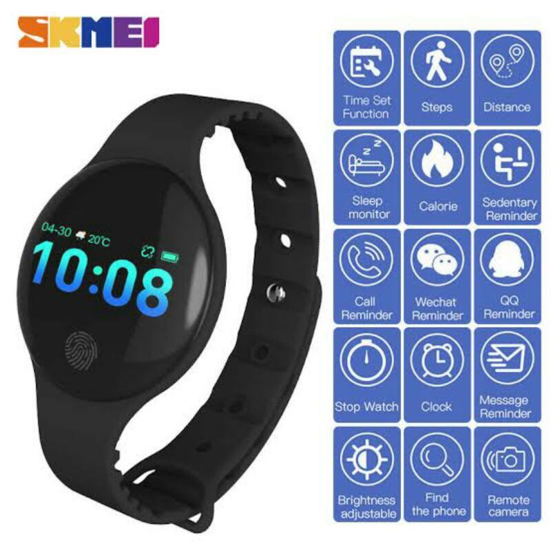 SMARTWATCH SKMEI BOZLUN BRACELET TLW08PLUS DETAK JANTUNG