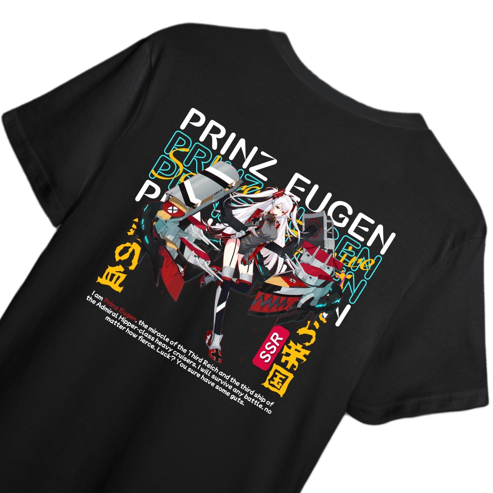 KAOS PRINZ EUGEN AZUR LANE - T-SHIRT PRINZ EUGEN AZUR LANE