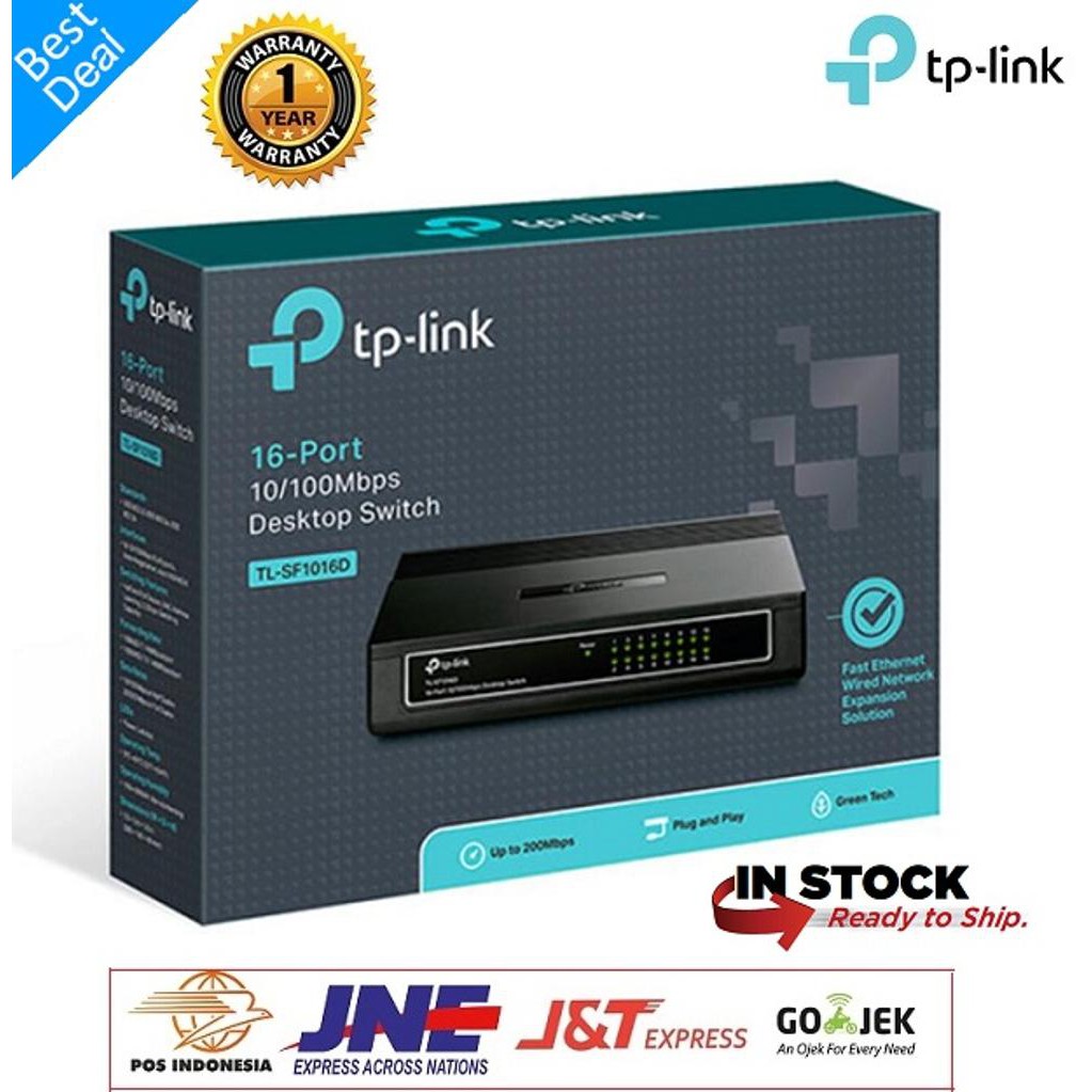 Switch HUB TP-LINK 16 Port TL-SF1016D