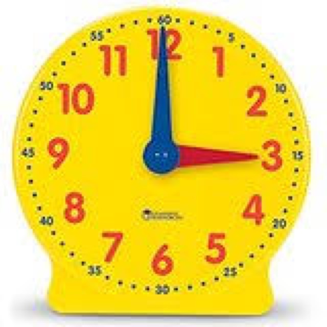 Learning resources gear clock