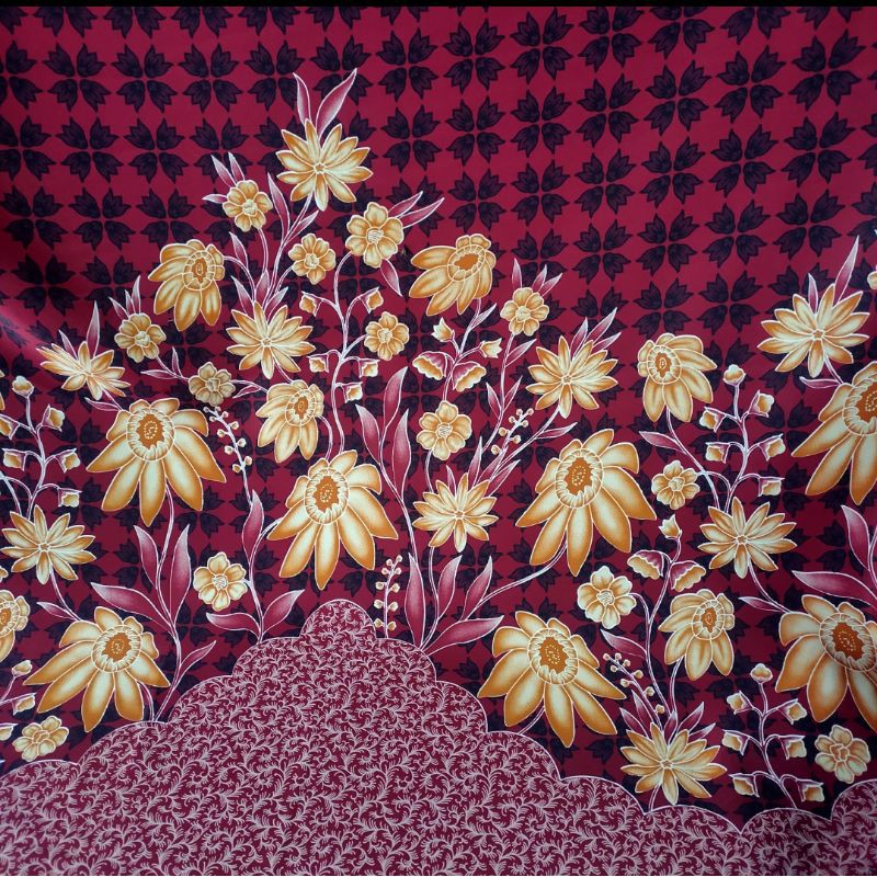 Kain Maxmara Motif Amarilis harga per setengah meter