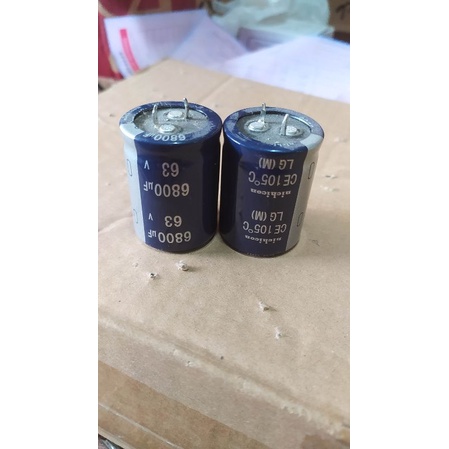 Elco 6800uf 63V original Nichicon