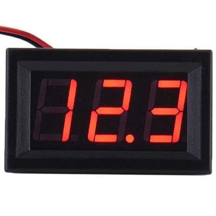 Voltmeter 0.56 Inch DC 4.5-30V 3 digit Voltage Meter led -SA21