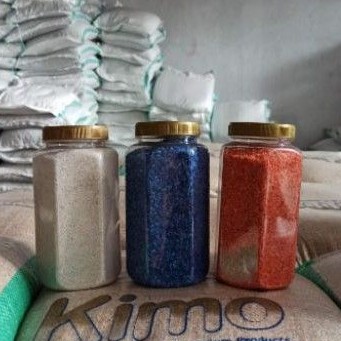 Pasir Silica / Pasir Silika Halus Warna Merah Maroon (1kg)