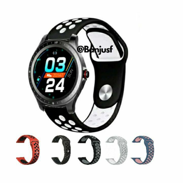 Tali Strap SPORT DUAL TONE Samsung Galaxy Active 2 40mm 44mm / Eggel Tempo 2 - NK20 Strap Replacement