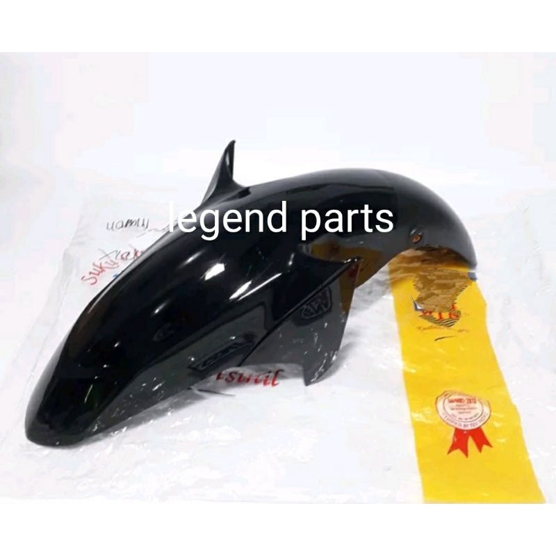 spakbor depan Yamaha Jupiter MX lama 2007-2010 hitam