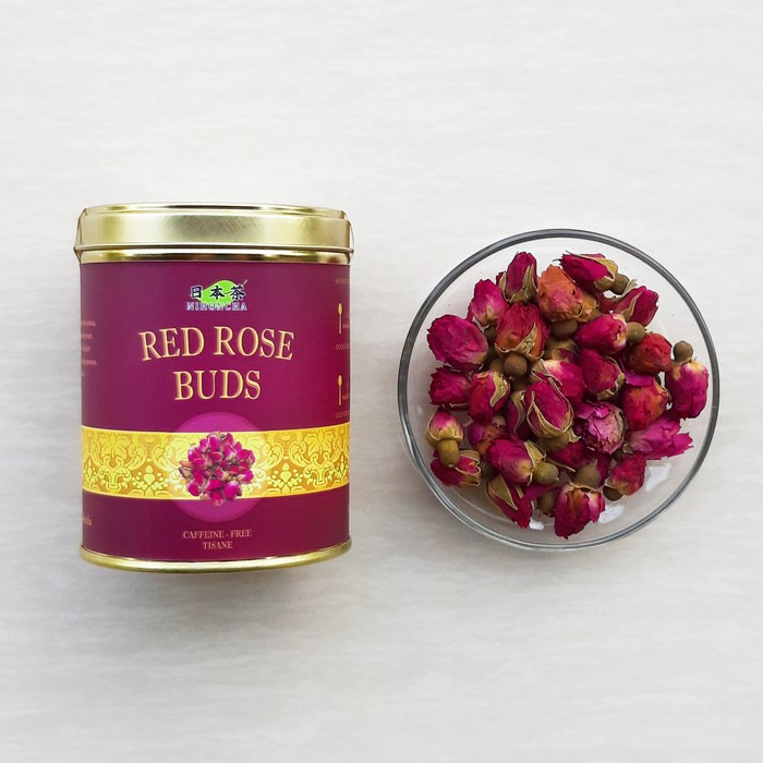 

Pure Dried Red Rose Buds Teh Bunga Mawar Merah Kering Flower Tea Hips - tth501