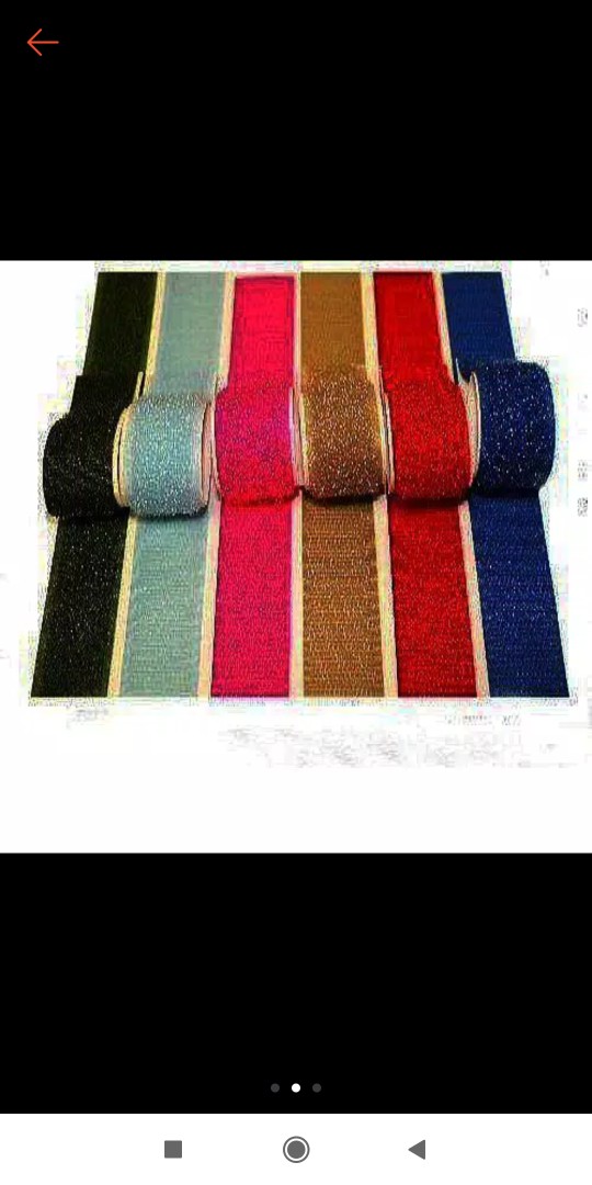 Velcro Strap Color Tape Perekat Sneaker - Gbu 302